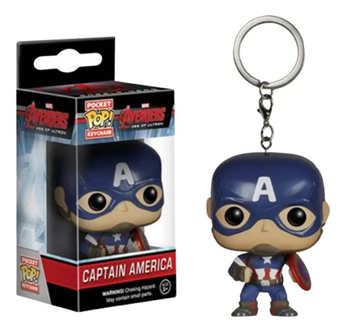 Llavero Funko Pop Del Capitan America