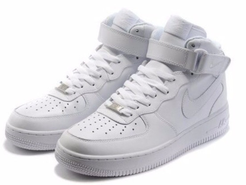 Tenis Nike Airforce Bota Blancos Talla 6 | Mercado Libre