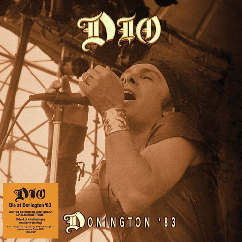 Dio Dio At Donington 83 Vinilo Tapa Lenticular