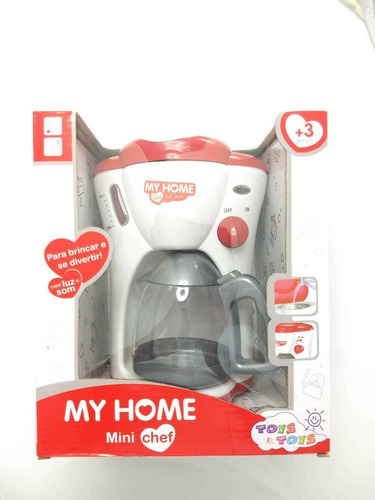 Cafeteira Infantil Luz E Som My Home Toy