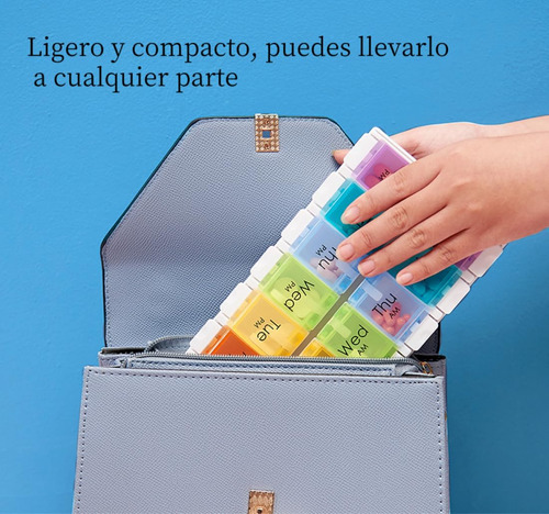 Pastillero Semanal,pastillero Portátil Y