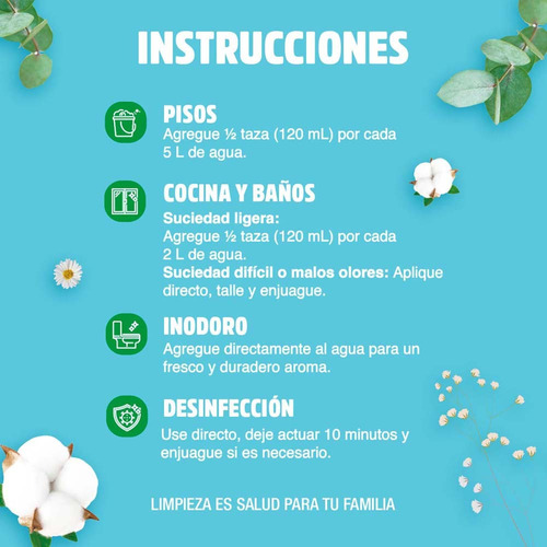 Flash Limpiador Multiusos Nube De Algodón 7l