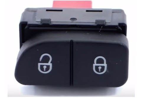 Botão Interruptor Trava Elétrica Gol G5 G6 2009 A 2016 Preto