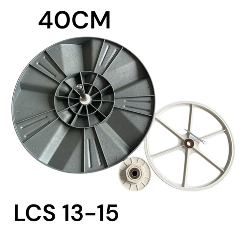 Agitador Tanquinho Colormaq Lcs 13 A 15kg Cubo E Polia