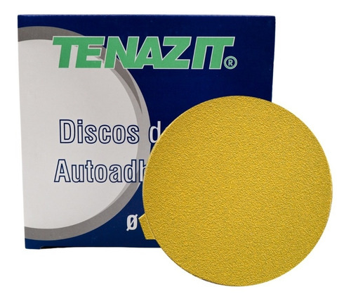 Caja 100 Pz Disco Gold De Lija Adhesivos G320 5 Pulgadas