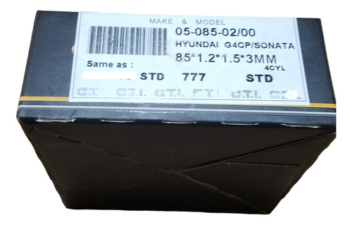 Anillos De Motor Mitsubishi 4g63 C.t.i. 4 Cil