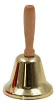 Comprar Campana De Mano Campana De Servicio De Metal Con Mango De Ma