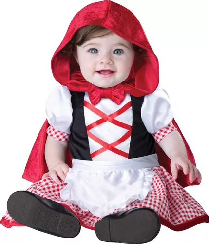 Disfraz Para Bebé Caperucita Roja Talla 0-6 Meses