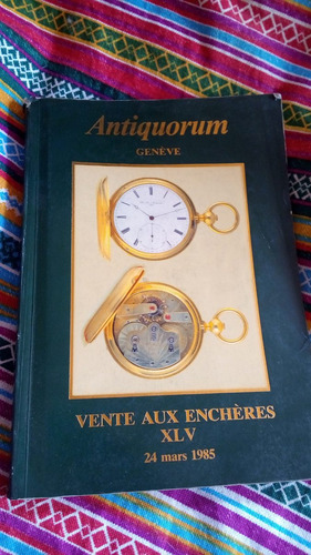 Antiquorum Catalo De Relojes Antiguos En Frances Envios C60