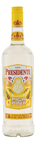 Licor de Brandy Presidente Pica Piña 700ml