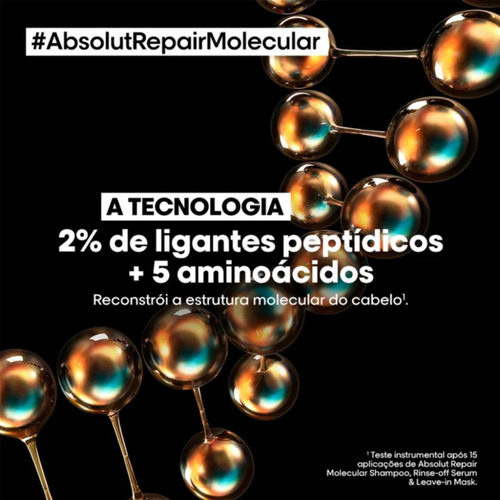 Shampoo Loreal Absolut Repair Molecular 1500ml