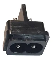 Comprar Conector Toma Corriente Interlock Tipo 8 Para Chasis Macho