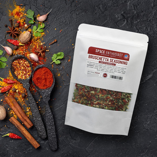 Condimento Bruschetta 113 G Para Amantes De Las Especias