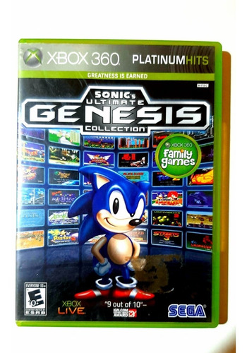 Sonic Ultimate Genesis Collection Xbox 360 Lenny Star Games