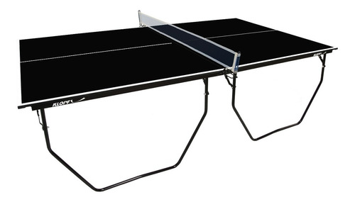 Mesa Ping Pong / Tenis De Mesa Oficial 15mm Black Klopf 1087