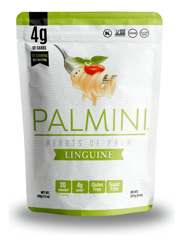 Palmini Linguinni De Palmitos Sin Gluten 338 G