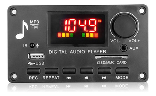 Asd 1 Juego De Módulo De Audio 12v Usb Tf Usb Fm Car Radio