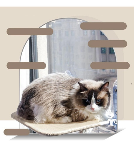 Hamaca Para Gatos, Cama Con Ventana Lavable A Máquina Para