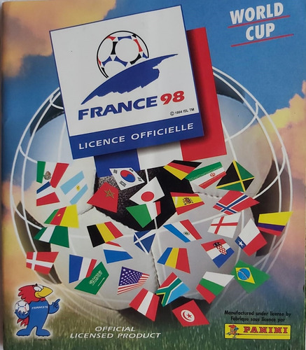 Album Francia 98 Panini [ Original - Lleno - Como Nuevo ]