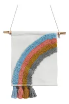Comprar Arcoiris De Lana Pompones Niños Bebes Deco Macrame Infantil 