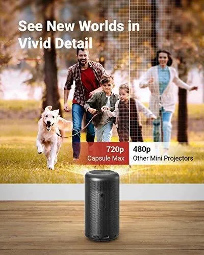 Anker Nebula Capsule Max 200 Ansi Lumen 720 Hd 720p Nativo,