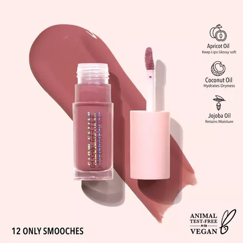 Lip Oil Glow Getter Moira Original Gloss Labios Hidratados 12-only Smooches