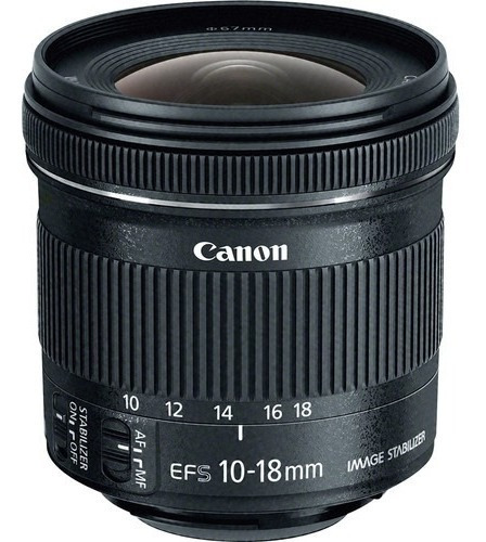 Lente Canon 10-18mm F/4.5-5.6 Is Stm - Loja Platinum
