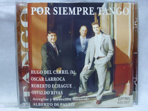 Por Siempre Tango Hugo Del Carril Audio Cd En Caballito * 