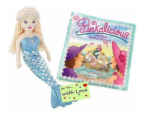 Ganz Girls Mermaid Doll Laguna Con Pelo Azul Con Kvv4s