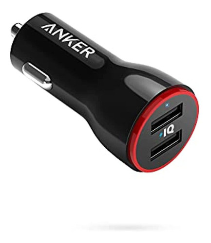 Cargador De Coche Dual Usb De 24w Anker, Powerdrive 2 Para I