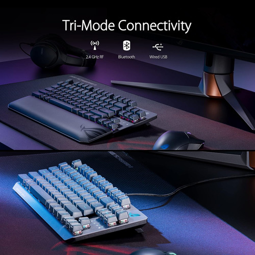 Asus Rog Strix Scope Rx Tkl Wireless Deluxe - 80% Teclado