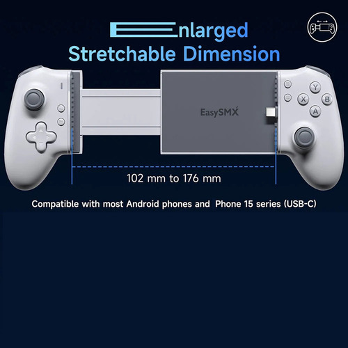 - Controlador De Teléfono Móvil Easysmx M15 Gamepad For