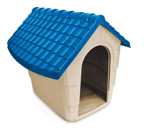 Casinha N 2 Para Cães Pequeno Porte House - Azul