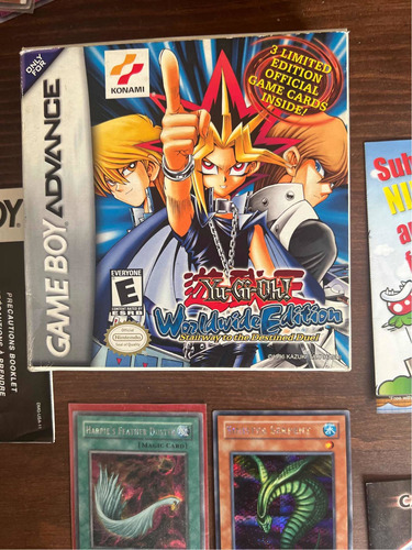 Yu-gi-oh! Worldwide Edition Nintendo Game Boy Advance Gba