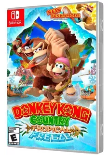 Jogo Switch Donkey Kong Country Tropical Freeze Midia Fisica