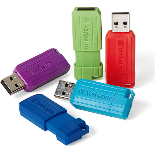 Pendrive 16 Gb / 5 Unidades / Colores Mixtos