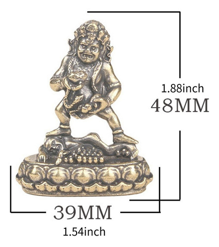 Mini Estatua De Buda, Dios Chino De La Riqueza, Escultura En