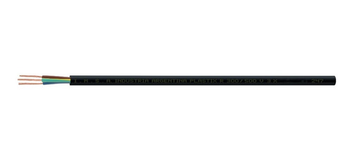 Cable Imsa Plastix  R  2 X 2,50 Mm² (rollo X 100 M) Negro