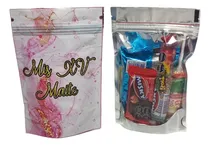 Comprar Bolsas Golosineras Zipper Personalizadas X 10 Cumple 15