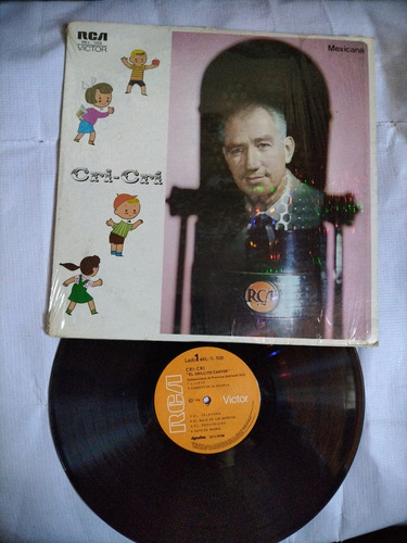 Cri Cri El Grillito Cantor Lueve Disco De Vinil Original (Usado)