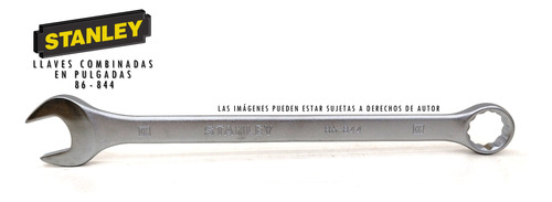 Llave Combinada En Pulgadas 1-1/16 Stanley 86-844