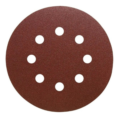 Imagen 4 de 6 de Pack Lijas Con Velcro 125mm Grano 180 6 Unidades Lusqtoff