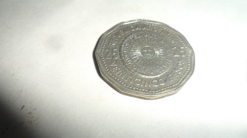 Moneda Argentina 25 Pesos 1968 (Usado)