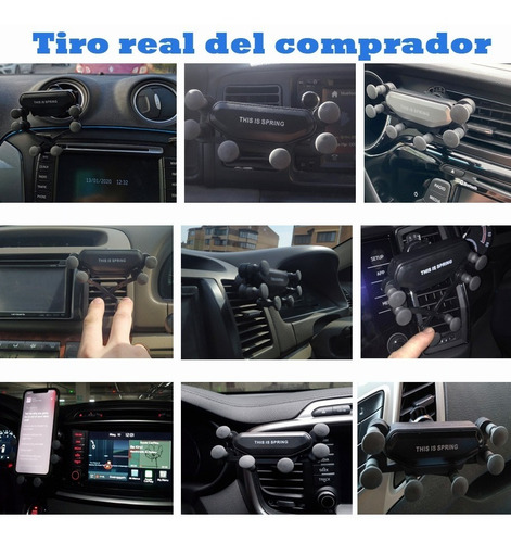Imagen 10 de 10 de Auto Soporte Base Universal, Porta Celular Soporte Coche Gps