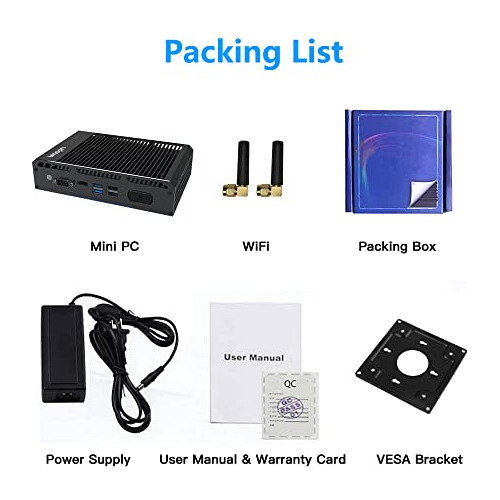 Dispositivo Vnopn Micro Firewall, 6 Puertos Intel Nic Gigabi