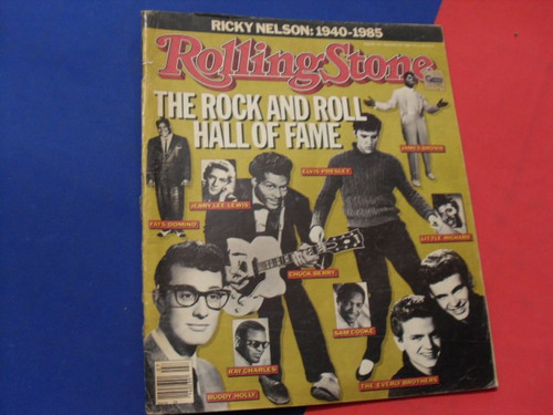 Revista Rolling Stone, The Rock And Roll Hall Of Fame 1986