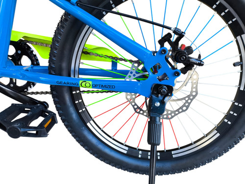 Bicicleta Aro 20 Cfeng Con Freno Disco Azul