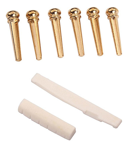 6pcs Pernos De Puente De Latón + Tuerca De Silla De