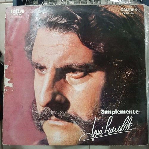 Vinilo Jose Larralde Simplemente F5