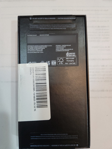 Celular Samsung Galaxy S23 Ultra 1 Tera Nuevo Sellado Nom Con 3 Carcasas S View, Piel Negra Y Transparente (Usado)